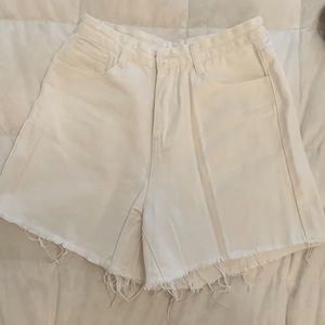Oak & Fort 100%cotton high rise shorts